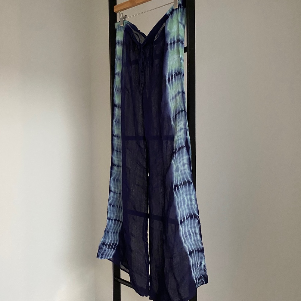 Solitaire Swim Sheer Tie Dye Pants
